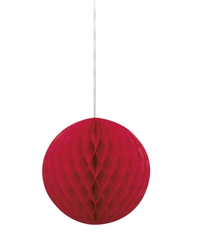 Unique Industries Party Decoration, 8", Red