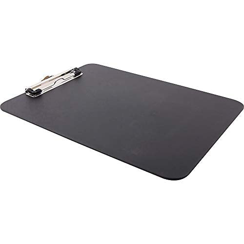 Baumgartens 61624 Unbreakable Recycled Clipboard, 1/2" Capacity, 8 1/2 x 11, Black (BAU61624)