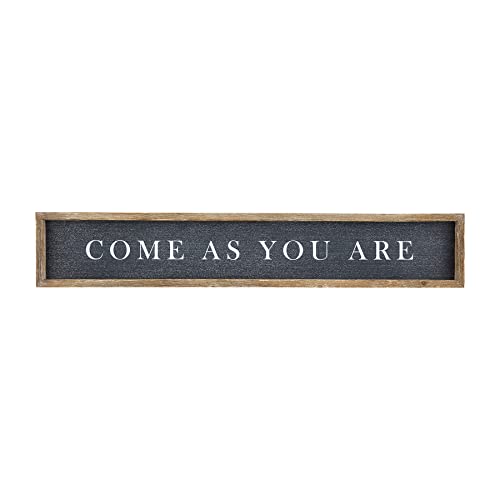 Mud Pie, Come As You Are Wall Sign, 32-inch