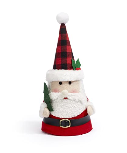 Giftcraft 681844 Christmas Santa D‚àö¬©cor, 12.2 inch, Polyester, Styrofoam and Plastic