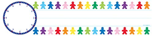 Hygloss Schedule Cards - Daily Schedule & Activity Cards - Ideal for Classrooms & Students - School Supplies - Great Organizational Tool for Kids - Vibrant Rainbow People - 2 7/8 ‚Äú x 12‚Äù - Pack of 24
