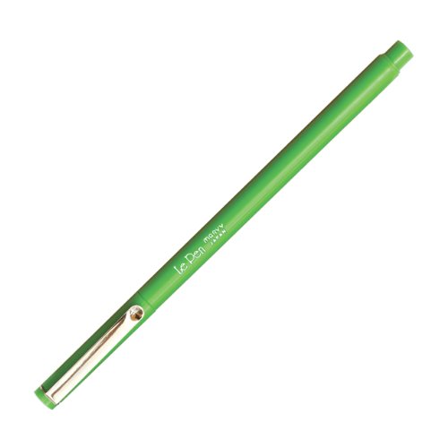 Uchida of America 4300-C-11 0.3 Point Size Le Pen Drawing Pen, Light Green