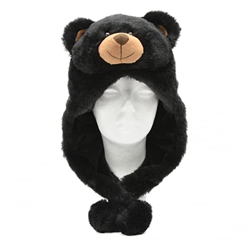 Unipak 2122BK Black Bear Hat, 16-inch Height