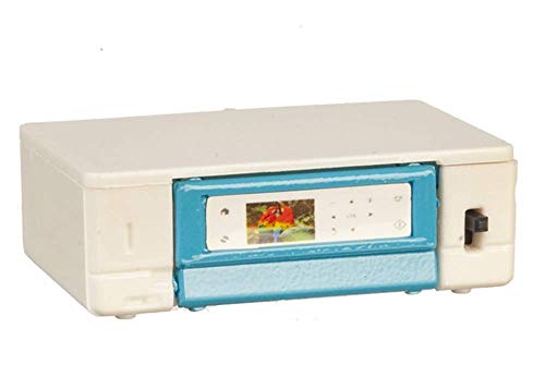 Aztec Imports Melody Jane Dollhouse Printer Lights Up Modern 1:12 Scale Office Accessory