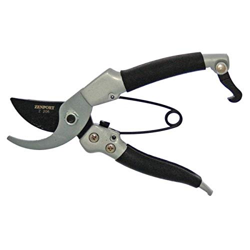 Zenport Z206 Small Japanese Style Pruner, Wishbone Spring, .5-Inch Cut, 7-Inches Long