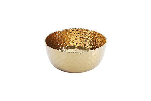 Pampa Bay Golden Millennium Large Porcelain Round Bowl