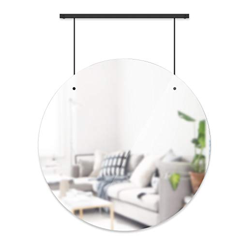 Umbra Exhibit Wall Mirror Black