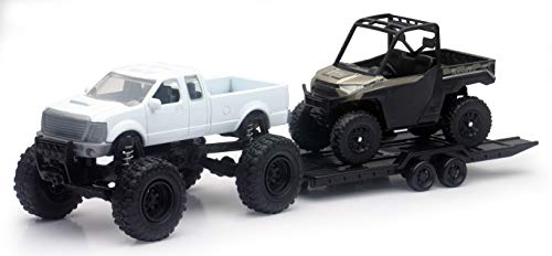 New Ray Toys Toy Replica 4X4 Pickup Truck w/Polaris Ranger