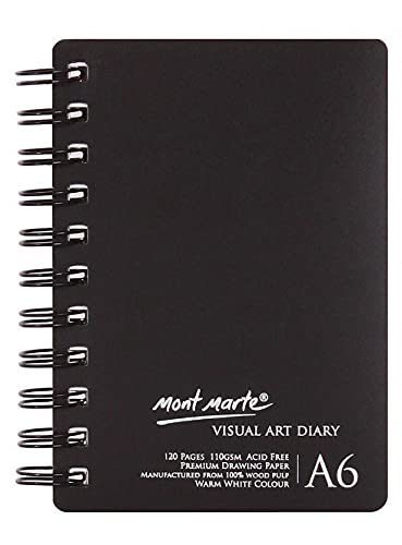 Mont Marte Visual Art Diary A6 120page