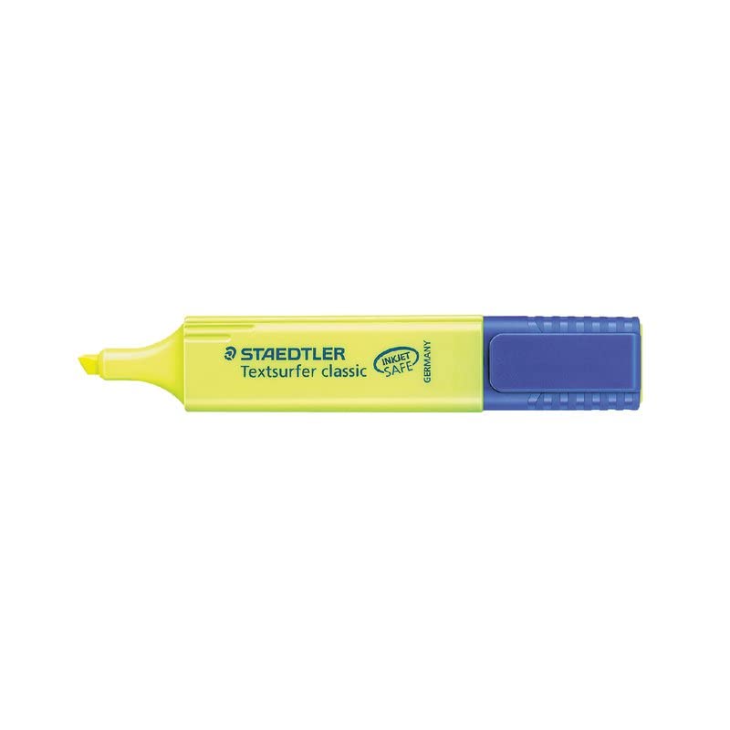 Pens Staedtler Highlighter: Textsurfer Classic Yellow 364-1