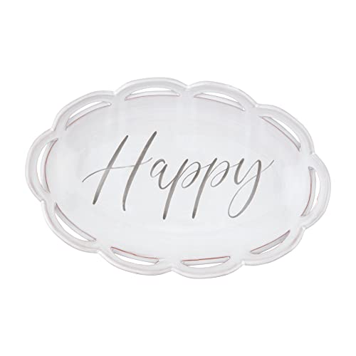 Mud Pie Strawberry Fruit Bowl Set, 9-inch
