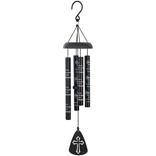 Carson Wind Chime-Black Sonnet-God Has You (21")