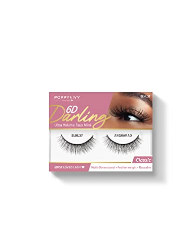 Absolute New York Poppy & Ivy 6D Darling Lashes - Classic (Angharad)