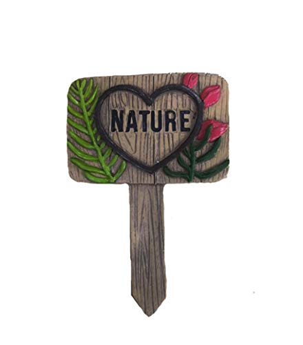 Midwest Design Imports 50028 Touch of Nature Nature Garden Sign, 5-inch Height