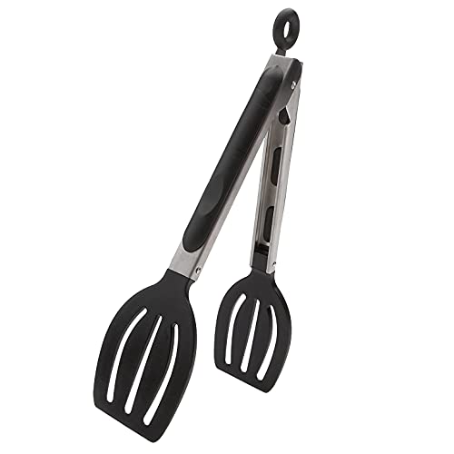 Norpro Grip-EZ 9 Inch Locking Spatula Tong, Shown
