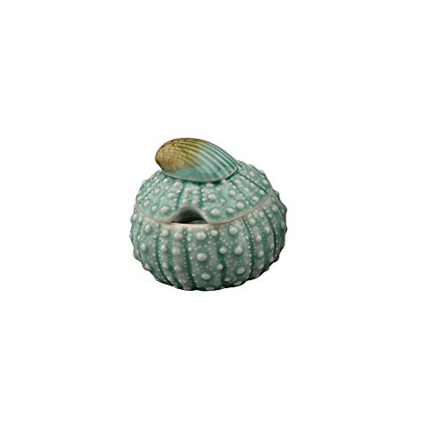 Blue Sky Clayworks Clayworkss Turq Urchin Sugar Bowl, Multi