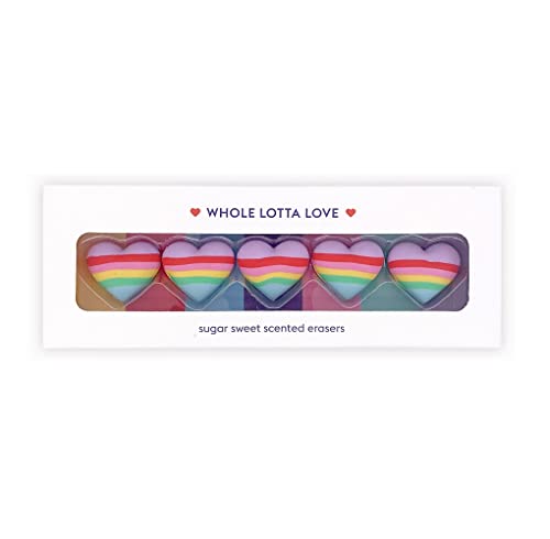 Snifty SPE005 Whole Lotta Love Scented Eraser, Set of 5