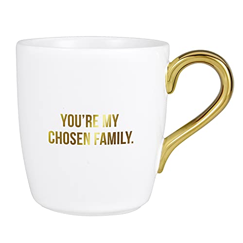 Creative Brands Santa Barbara Design Studio That's All Ceramic Coffee Mug, 16-Ounce, My Chosen Family