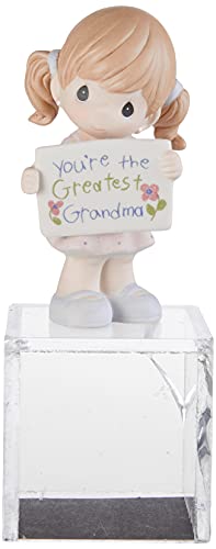 Precious Moments,  You're The Greatest Grandma, Bisque Porcelain Figurine, Girl, 133033