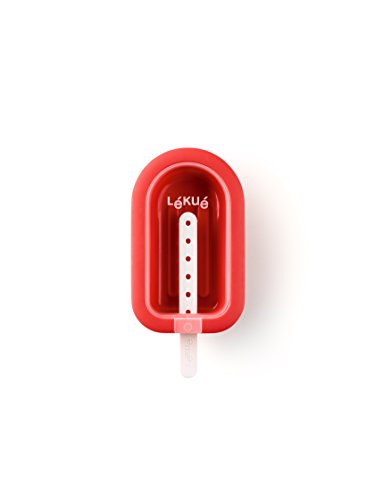 L√©ku√© Large Stackable Ice Pop Lollipop (1 Unit) , Red