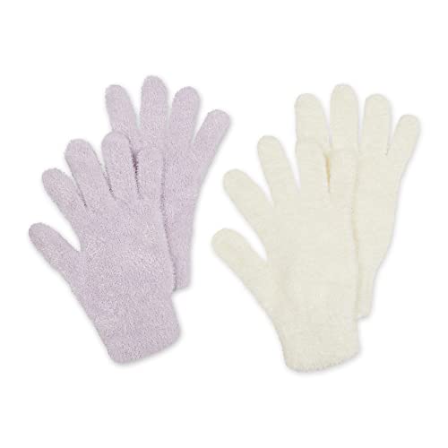 Bucky Aloe-Infused Therapeutic Moisturizing Spa, Gloves, Cream/Purple