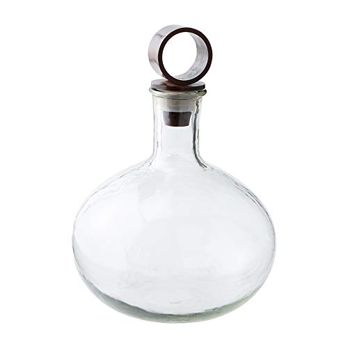 Mud PieGlass Decanter, 12" x 10" dia