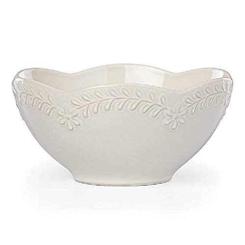 Lenox Chelse Muse Scallop Floral Grey All Purpose Bowl