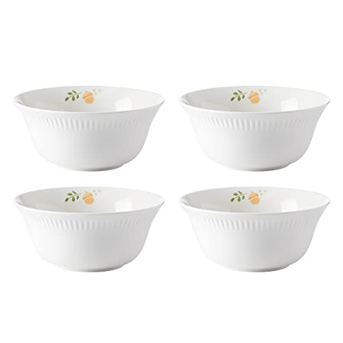 Lenox Profile Harvest 4-Piece All-Purpose Bowl Set, 3.20, White