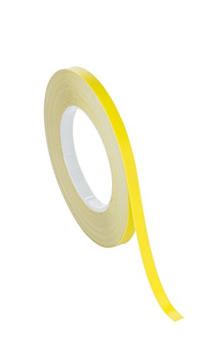 Chartpak Graphic Art Tape, 1/8 W x 324 L Inches, Yellow Matte, 1 Roll (BG12511M)