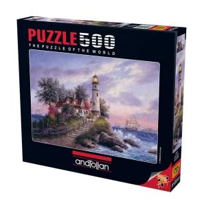Anatolian Puzzle Captain's Cove Jigsaw Puzzle (500 Piece), Multicolor (ANA3570)