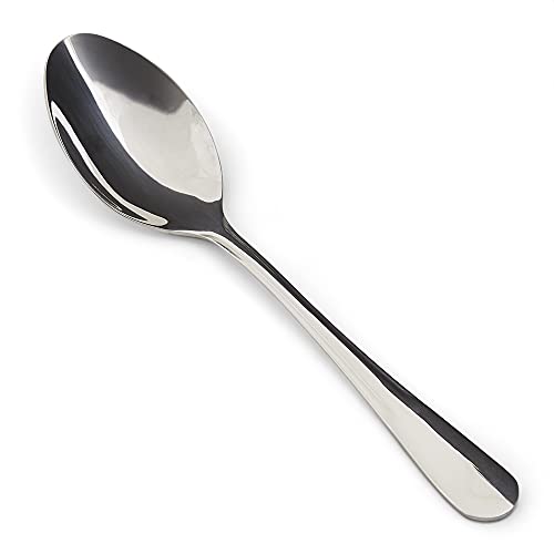 RSVP International Endurance Flatware Collection Stainless Steel, Dishwasher Safe, Teaspoon