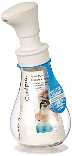 Browne & Co Cuisipro Foam Pump, 13.2-Ounce, White