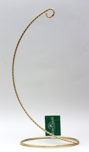 Kurt Adler 8" TWISTED METAL WIRE HOOK STAND. - Christmas Ornament