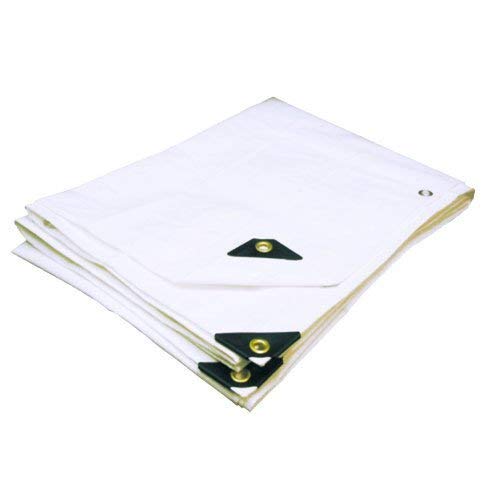 EZ Travel Distribution 24' X 30' Extra Heavy Duty White Tarp