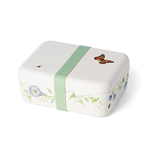 Lenox Butterfly Meadow Bamboo Bento Box, 1.00