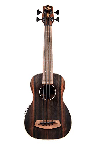 KALA, 4-String Ukulele, Right (UBASS-EBY-FS)