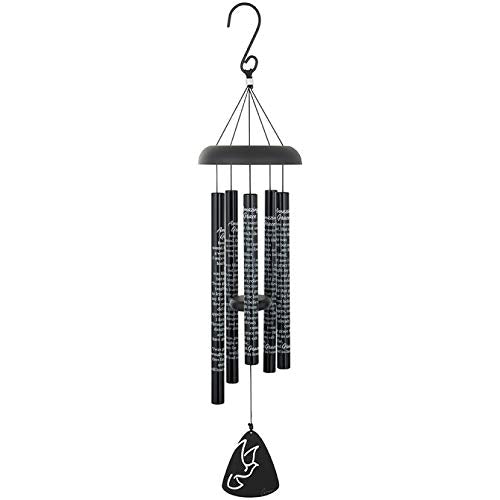 Carson Wind Chime-Black Sonnet-Amazing Grace (30")