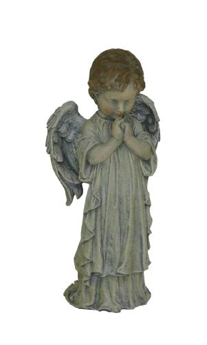 Napco Accents & Occasions Praying Angel Statue, Small, 12-Inch Tall