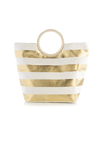 Shiraleah Marta Tote Bag, Gold