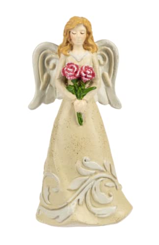 Ganz Violet Figurine - February, 1.50 Inch Width, 0.75 Inch Depth, 2.75 Inches Height, Multicolor