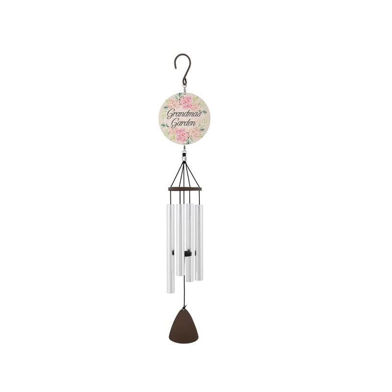 Carson Home 60887 Grandma Picture Perfect Chime, 27-inch Length, Aluminum, Adjustable Striker and Strung with Industrial Cord