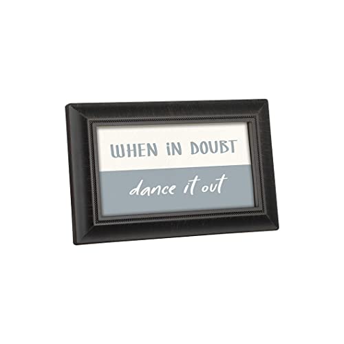 Carson Home Message Bar Framed, 6-inch Length, Small (Dance It Out)