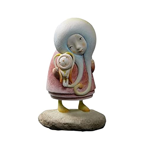 Unicorn Studio 5.5 Inch I Will Always Hold You Care Statue Figurine, Pastel Color