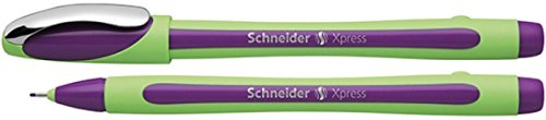 Rediform Schneider Xpress Fineliner Pen, Violet, 0.8 mm