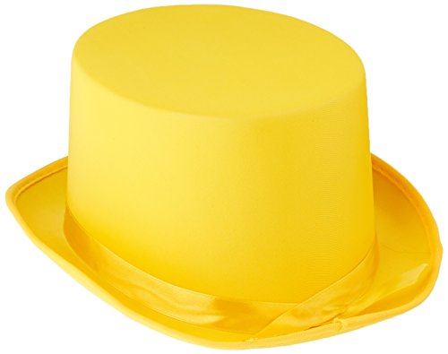 Beistle Satin Sleek Top Hat (yellow) Party Accessory  (1 count)