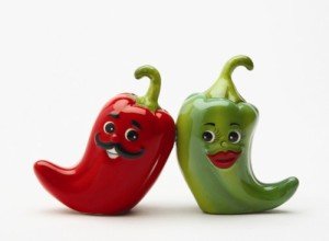 Pacific Trading Giftware 1 X Hot Chili Peppers Magnetic Salt & Pepper Shakers S/P