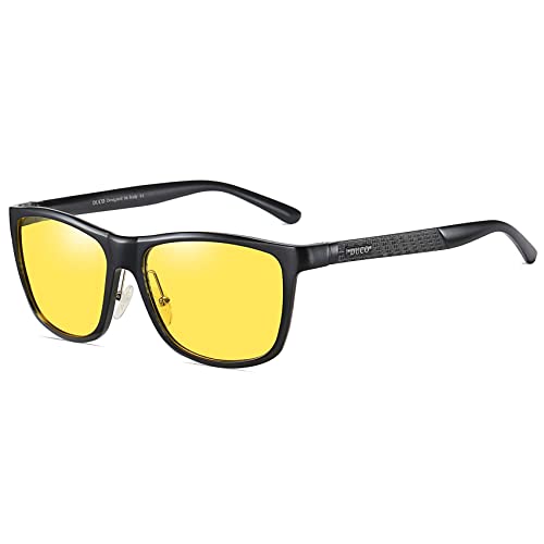 DUCO Night-vision Glasses Polarized Night Driving Men&