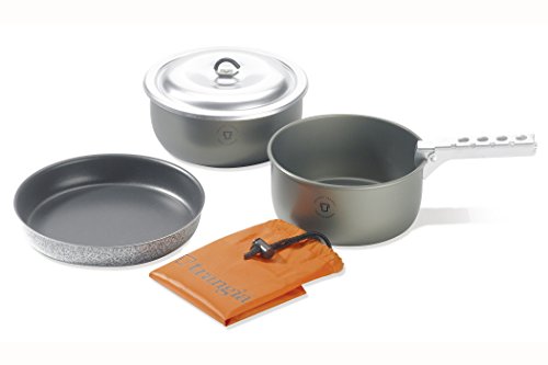 Liberty Mountain Trangia Tundra 3 Hard Anodized Camping Cook Pot Set