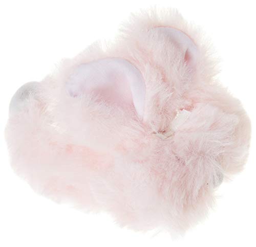 Creative Brands Stephan Baby Shaggy Plush Boo-Bunnie Comfort Toy and Boo Cube, Pink