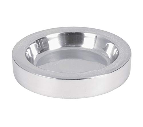 Creative Brands Sudbury Aluminum Bread Plate Communion Tray Insert, 4 3/4 Inch